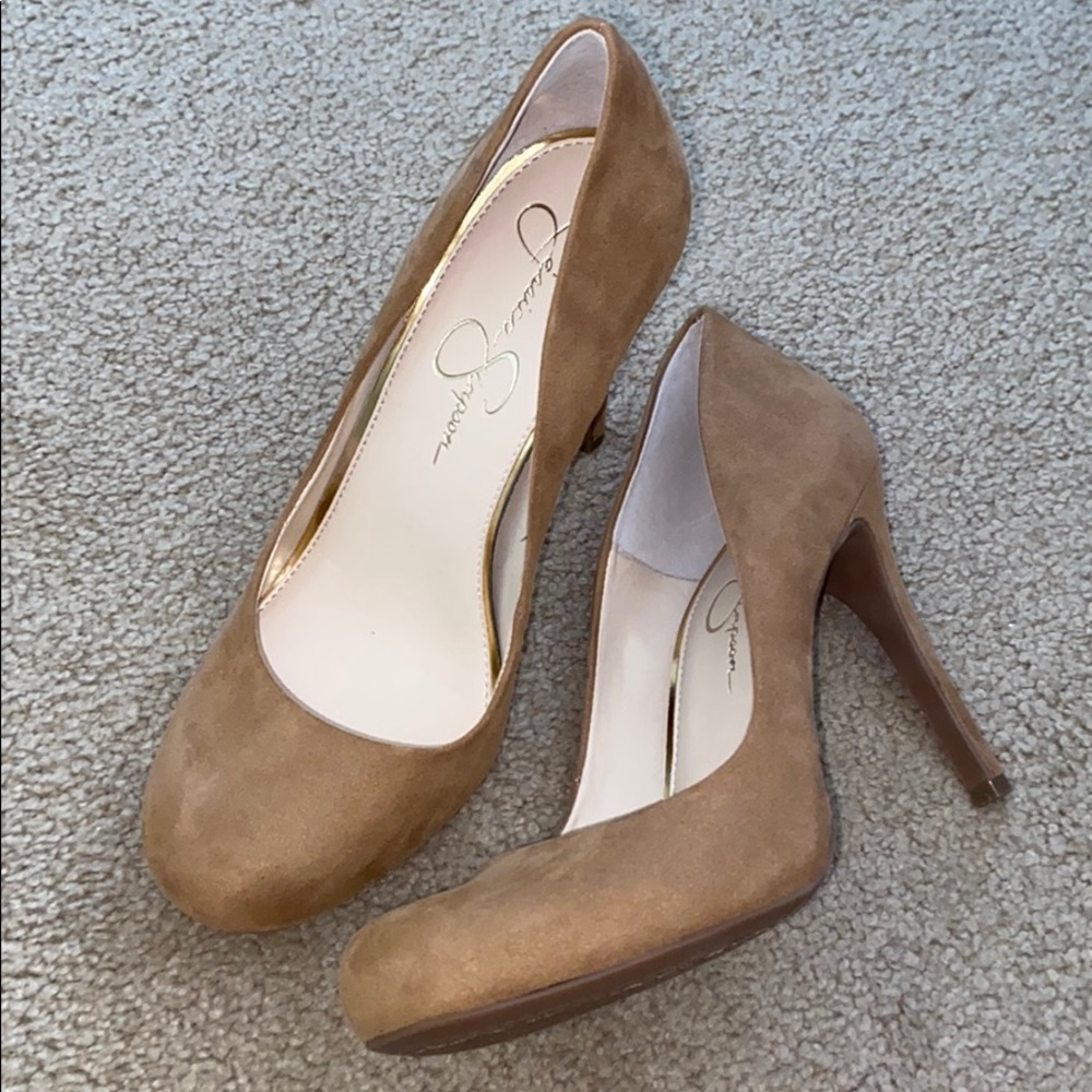 Jessica Simpson Suede Heels
